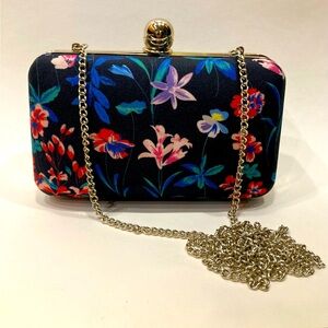 Talbots Hard Body Flower Purse